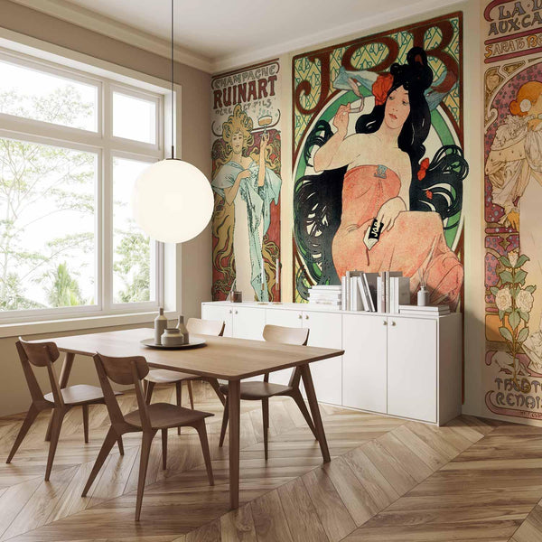 Carta da parati - Alphonse Mucha Women's