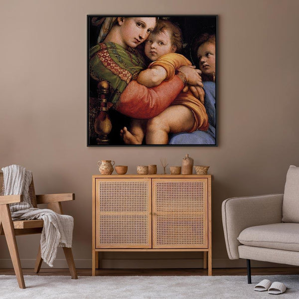 Quadro - Rafael Santi – Madonna on a Chair