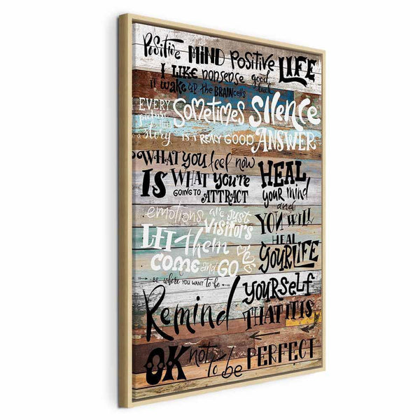 Quadro - Positive Affirmations