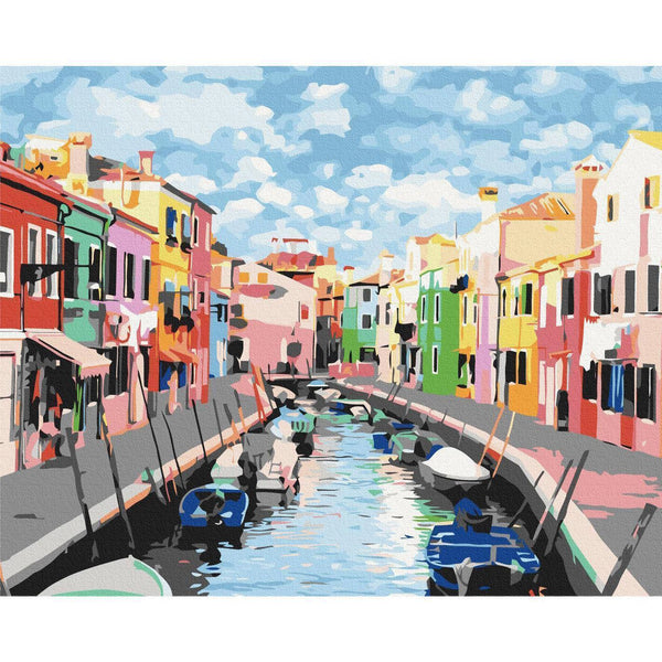 Quadro fai da te - Houses in Burano