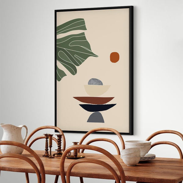 Quadro - On the Sunny Terrace (1 Part) Vertical