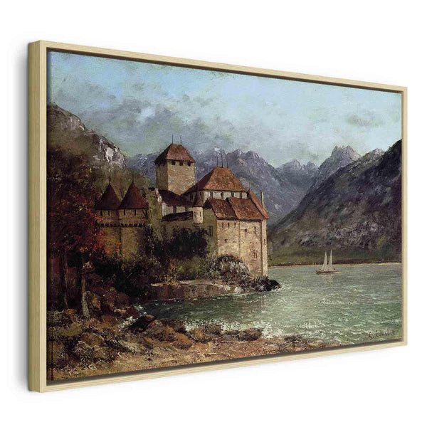 Quadro - Gustave Courbet -Chillon Castle