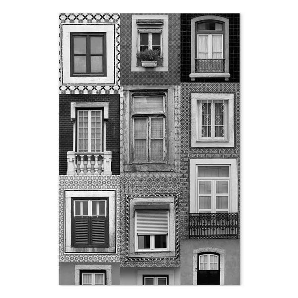 Quadro - Patterned Windows (1 Part) Vertical