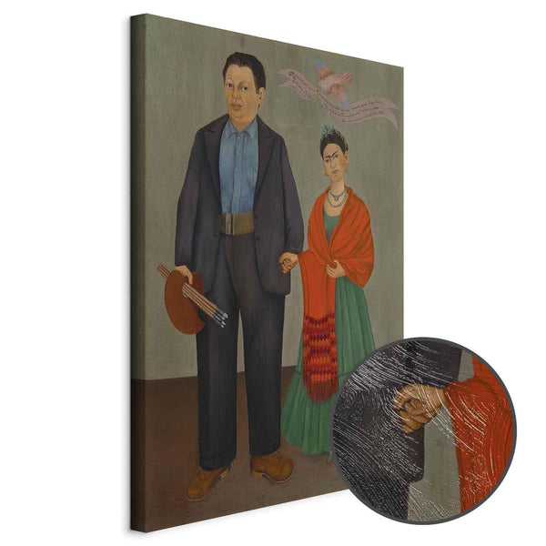 Quadro - Frida Kahlo – Frida and Diego Rivera