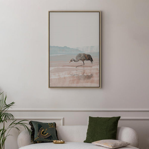 Quadro - Crane in the Morning (1 Part) Vertical