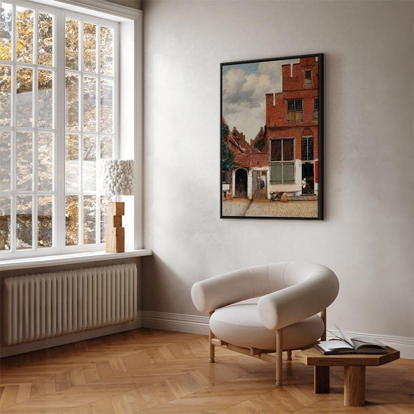 Quadro - Jan Vermeer – The Little Street