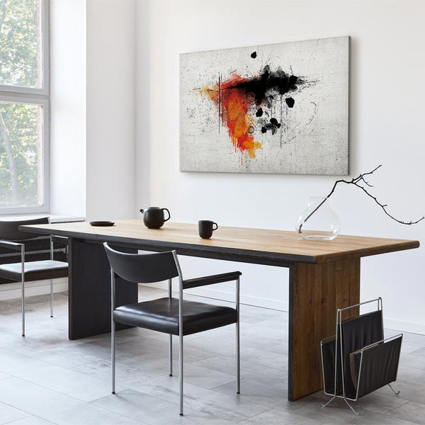 Quadro - Expression of Red (1 Part) Wide