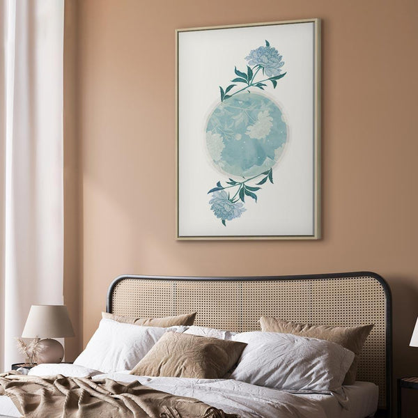 Quadro - Floral Planet (1 Part) Vertical
