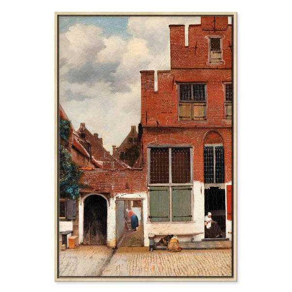 Quadro - Jan Vermeer – The Little Street