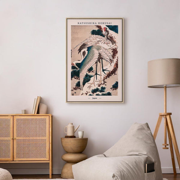 Quadro - Cranes (1 Part) Vertical