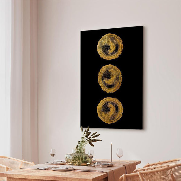 Quadro - Golden Knots (1 Part) Vertical