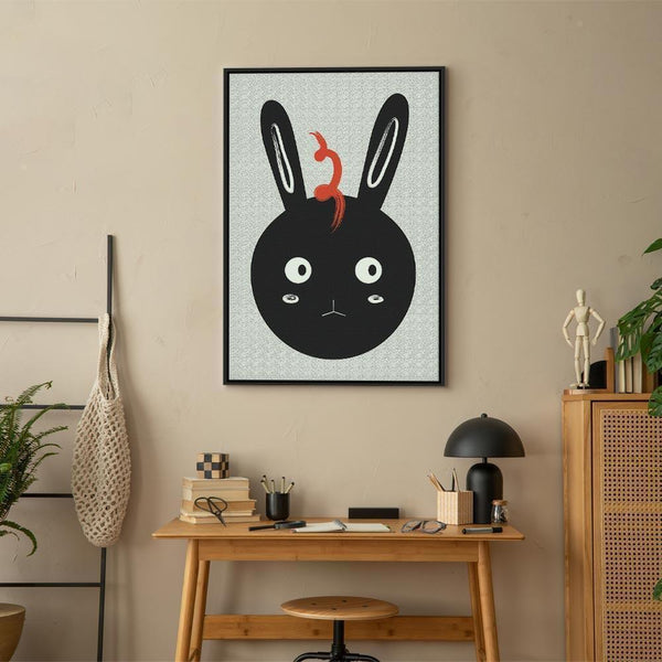 Quadro - Rabbit Sees Everything (1 Part) Vertical