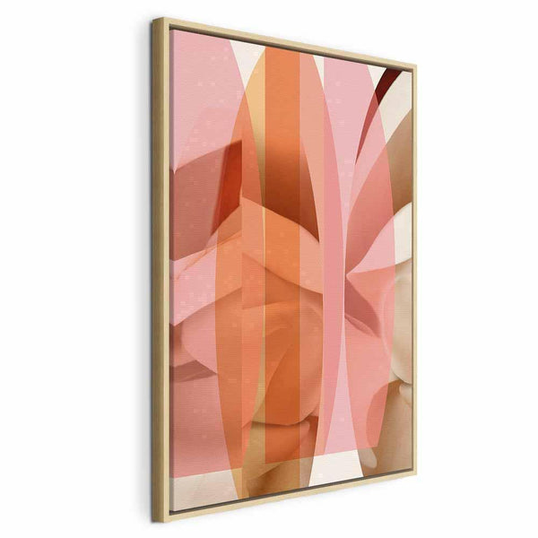 Quadro - Floral Kaleidoscope (1 Part) Vertical