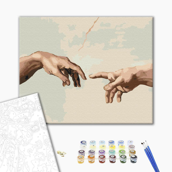 Quadro fai da te - Michelangelo – The Creation of Adam