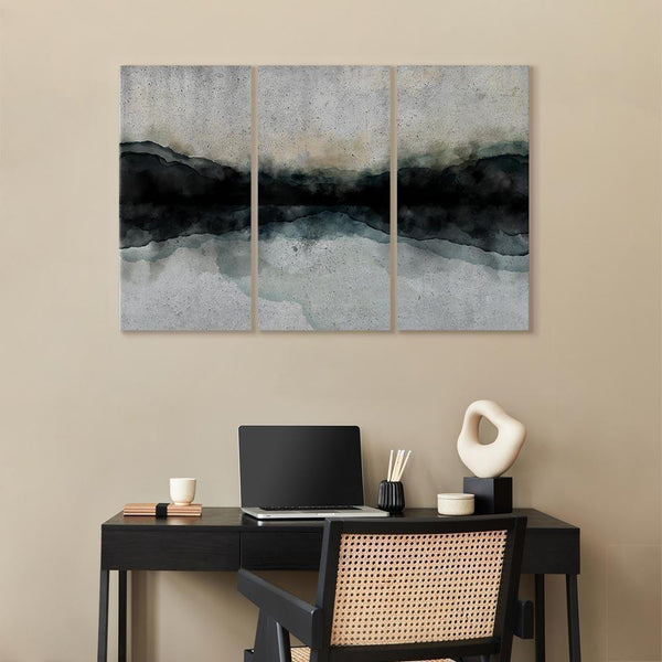 Quadro - Mountain Surface of the Lake (3 Parts)