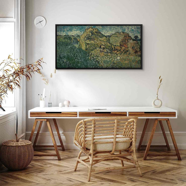 Quadro - Vincent Van Gogh – Field with Wheat Stacks