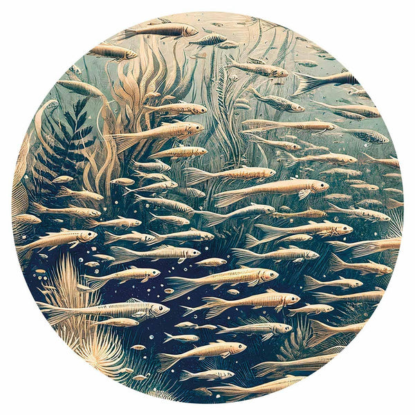 Carta da parati rotonda - Oceanic nature