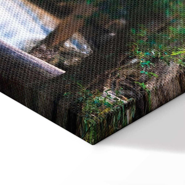 Quadro - Buddha and waterfall