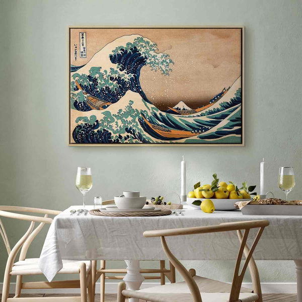 Quadro - The Great Wave off Kanagawa (Reproduction)