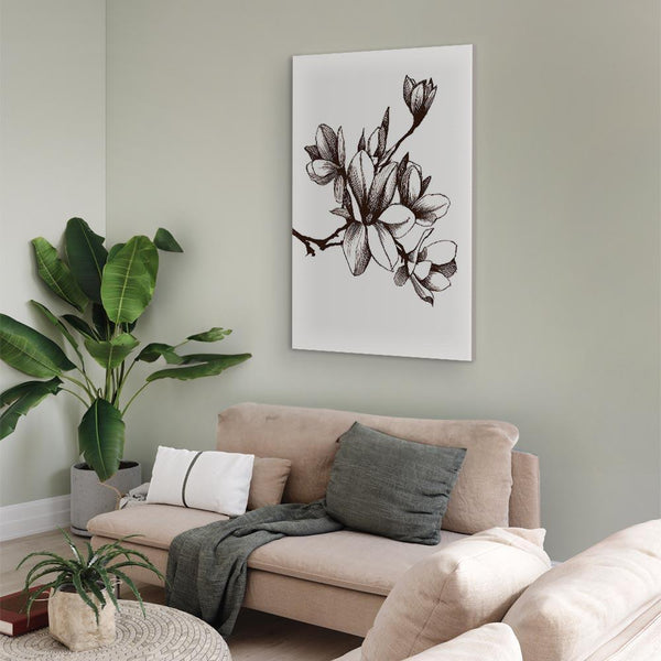Quadro - Renaissance Magnolias (1 Part) Vertical
