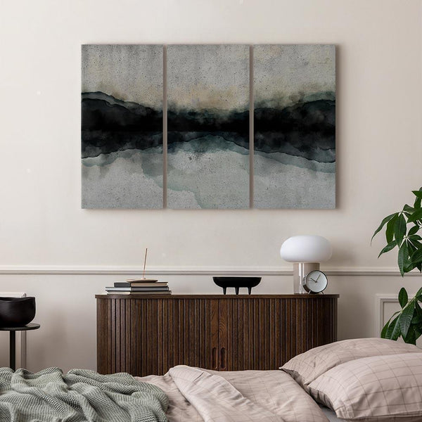 Quadro - Mountain Surface of the Lake (3 Parts)