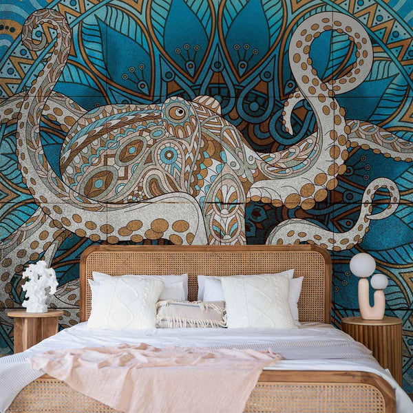 Carta da parati - Zen Octopus