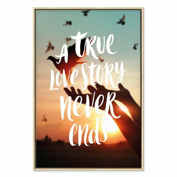 Quadro - A True Love Story Never Ends (1 Part) Vertical