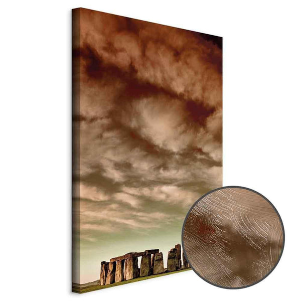 Quadro - Clouds Over Stonehenge (1 Part) Vertical