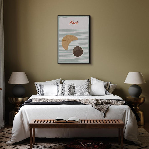 Quadro - Parisian Breakfast (1 Part) Vertical
