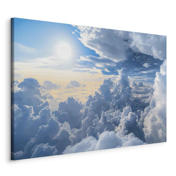 Quadro - Symphony of Light: Sun and Clouds Collaborating on a Beautiful Sky