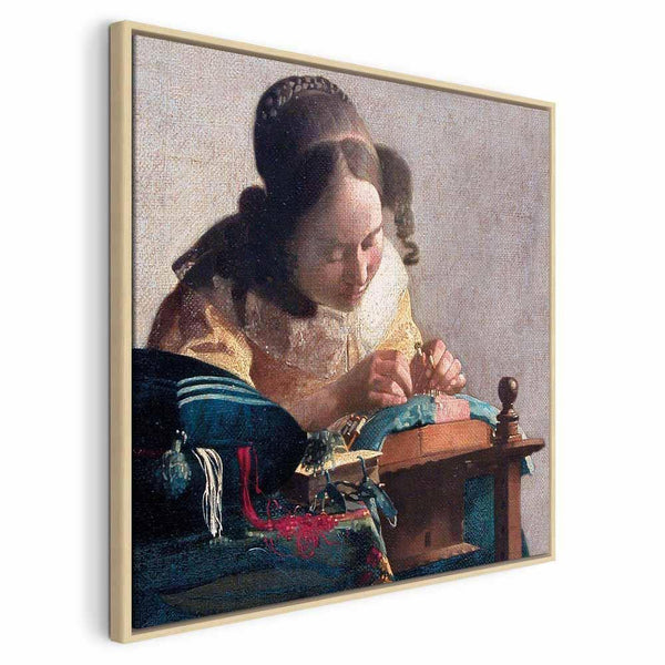 Quadro - Jan Vermeer – The Lacemaker
