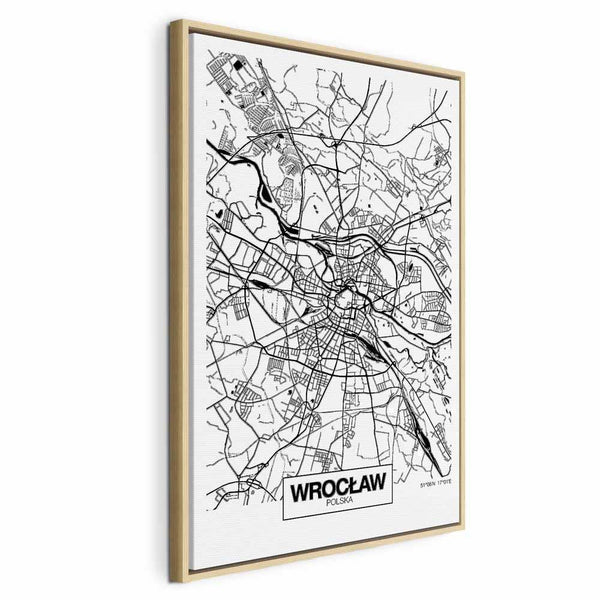 Quadro - City Plan: Wroclaw (1 Part) Vertical