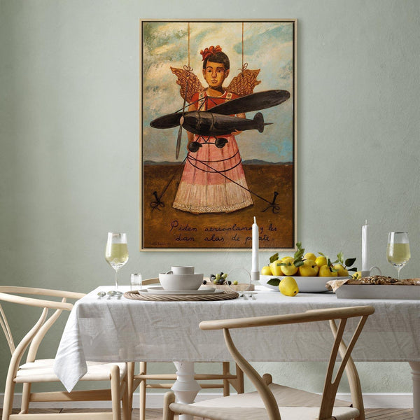 Quadro - Frida Kahlo – They Asked for Planes and Got Straw Wings