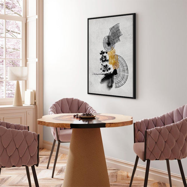 Quadro - Landscape With the Sun (1 Part) Vertical