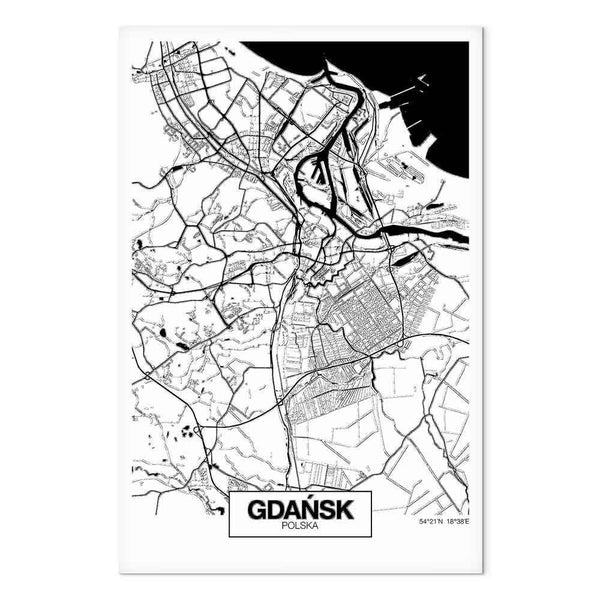 Quadro - City Plan: Gdansk (1 Part) Vertical