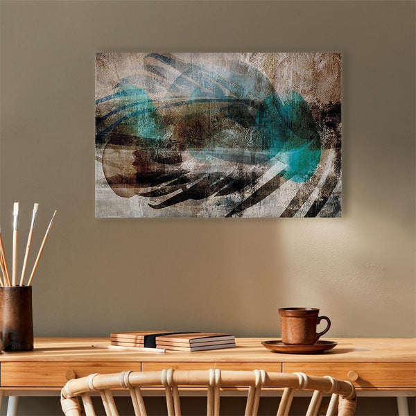 Quadro - Abstract Plume (1 Part) Wide
