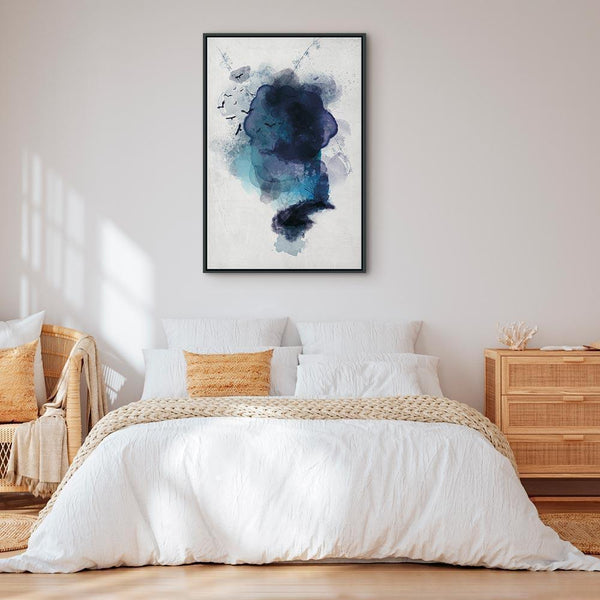 Quadro - Blue Memory (1 Part) Vertical