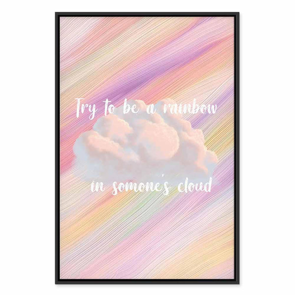 Quadro - Try to Be a Rainbow (1 Part) Vertical