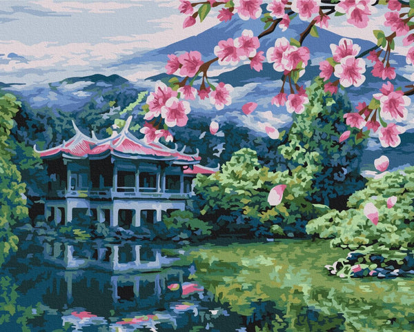Quadro fai da te - The scent of spring in Japan