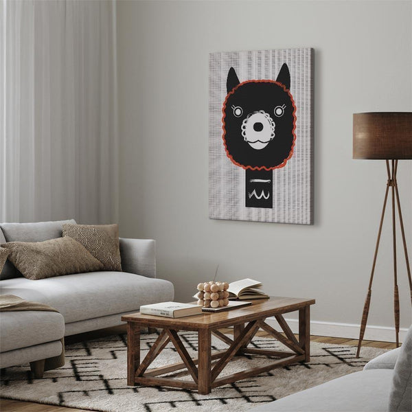 Quadro - Decorative Alpaca (1 Part) Vertical