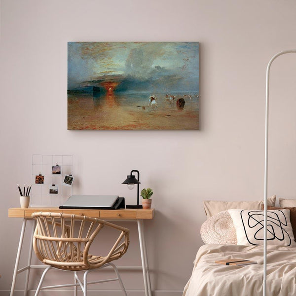 Quadro - William Turner – Calais Sands at Low Water