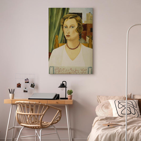 Quadro - Frida Kahlo – Portrait of Mrs Jean Wight