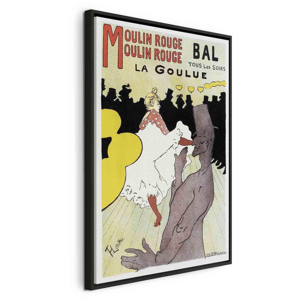 Quadro - Henri de Toulouse-Lautrec – Moulin Rouge – La Goulue