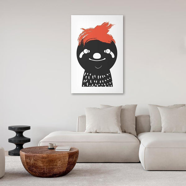 Quadro - Crazy Sloth (1 Part) Vertical