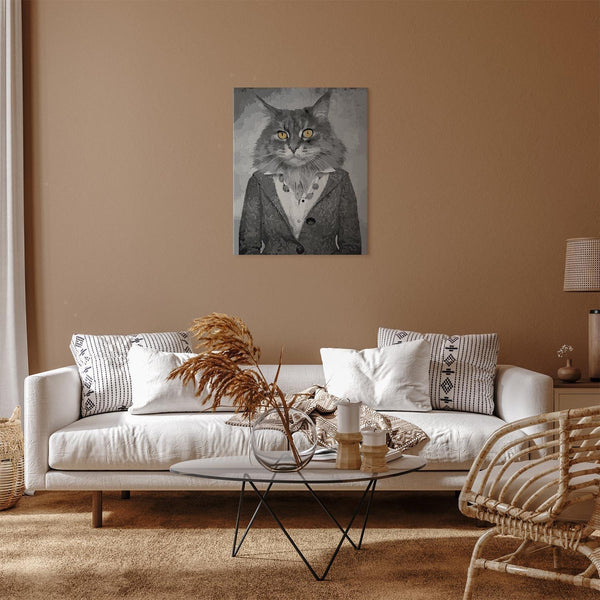 Quadro fai da te - Elegant Cat