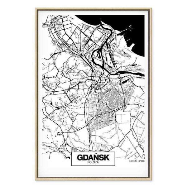 Quadro - City Plan: Gdansk (1 Part) Vertical