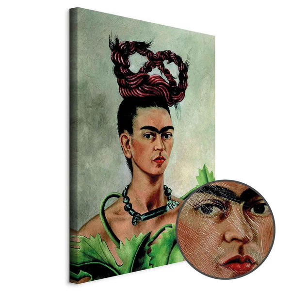 Quadro - Frida Kahlo – Self-Portrait with Braid