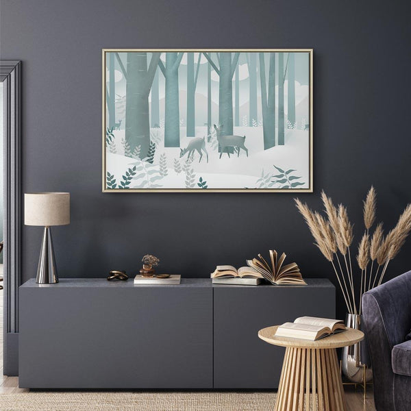 Quadro - Fairy-Tale Forest (1 Part) Vertical - First Variant