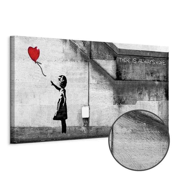 Quadro - There is Always Hope (1 Part) Narrow Red