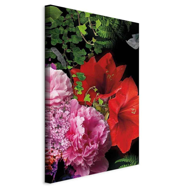 Quadro - Floral Symphony (1 Part) Vertical